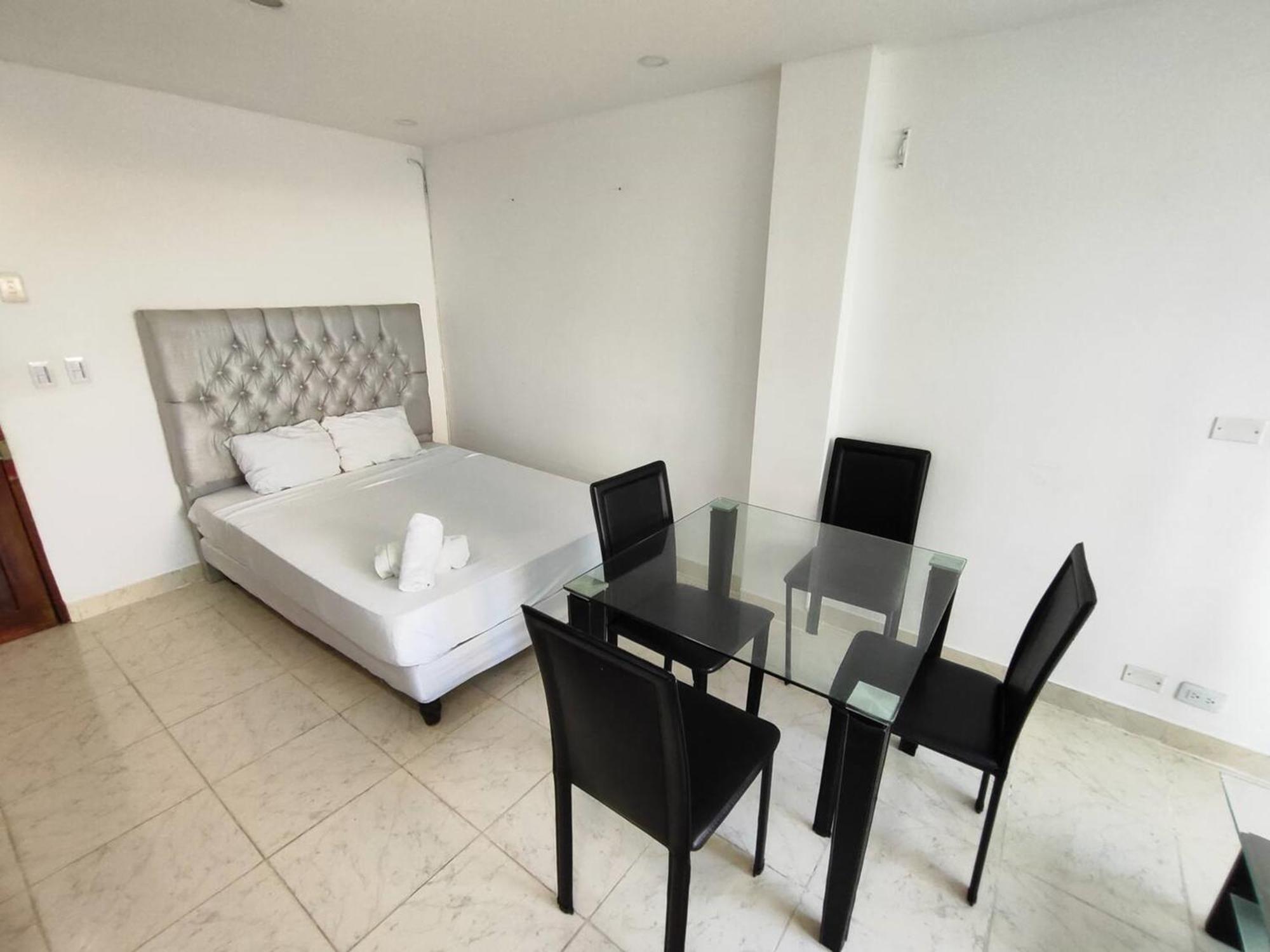 Apartamento Em3-1g De 1 Hab En Zona Residencial Aire Acondicionado Wifi Y Parqueadero