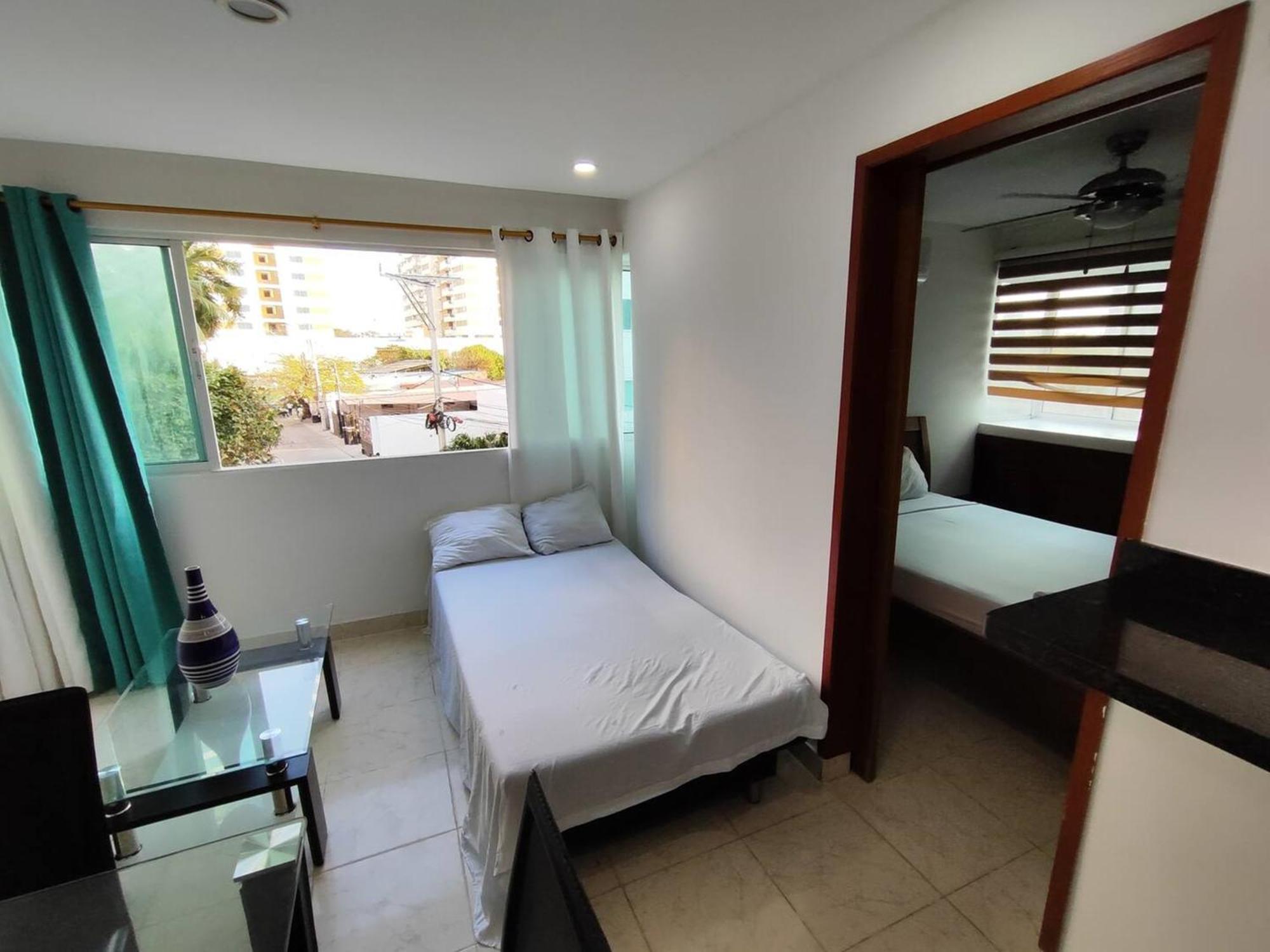 Em3-1g De 1 Hab En Zona Residencial Aire Acondicionado Wifi Y Parqueadero Apartamento